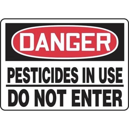 Accuform OSHA DANGER SAFETY SIGN PESTICIDES MCHL230XT MCHL230XT